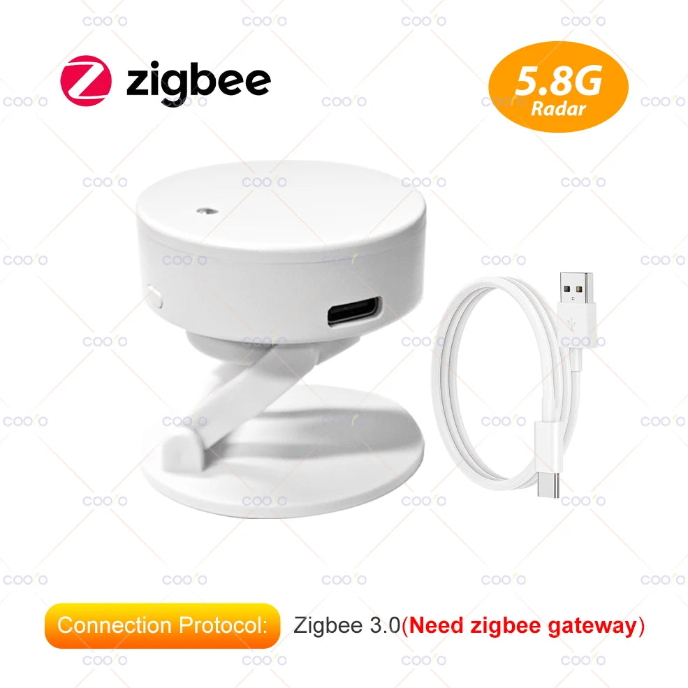 ZigBee WiFi mmWave Motion Sensor – Smart Human Presence Detector