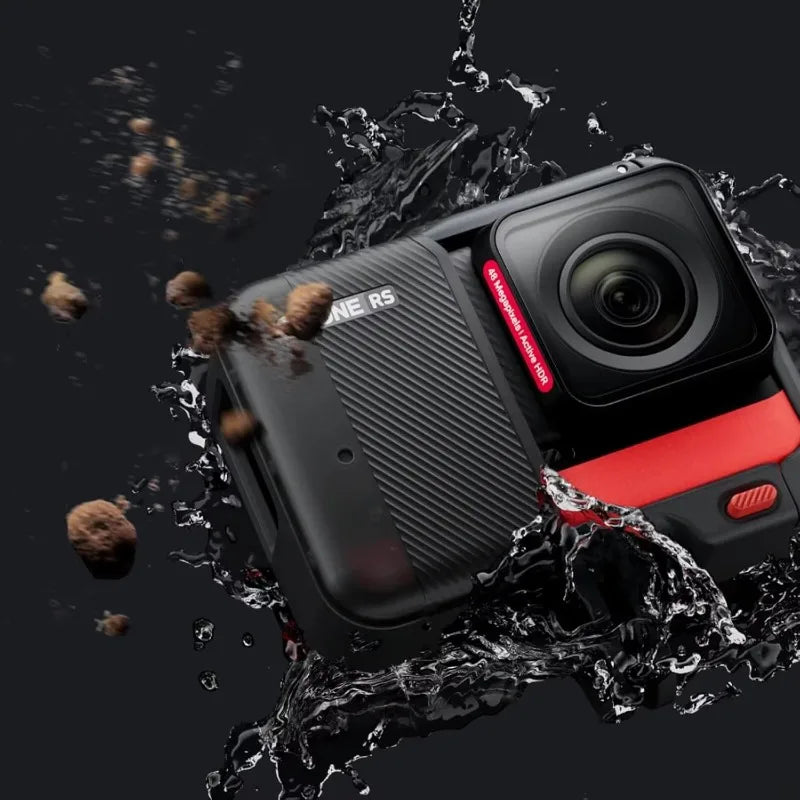HOT ONE RS Twin Edition – 4K & 5.7K 360 Action Camera with Interchangeable Lenses