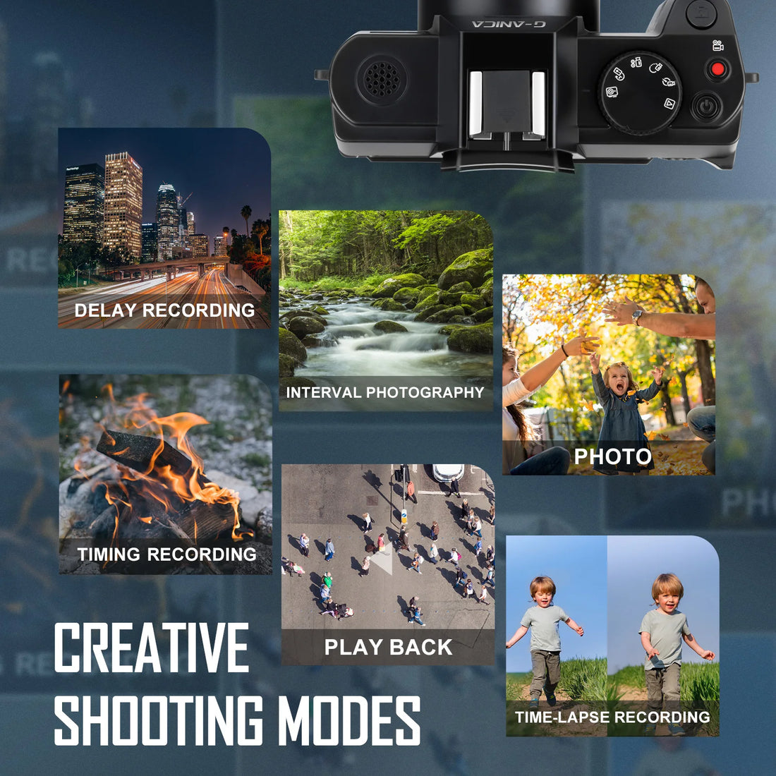 NBD 4K 48MP Digital Camera with Mic & Dual Lenses – Photography & Video