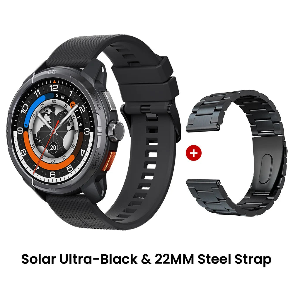 HAYLOU Solar Ultra GPS Smartwatch 1.6” AMOLED