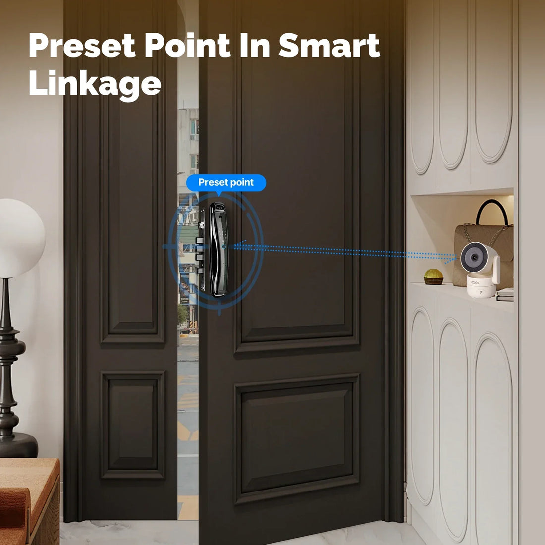 MOES Tuya Wi-Fi 6 Indoor 4MP HD Smart Security Camera