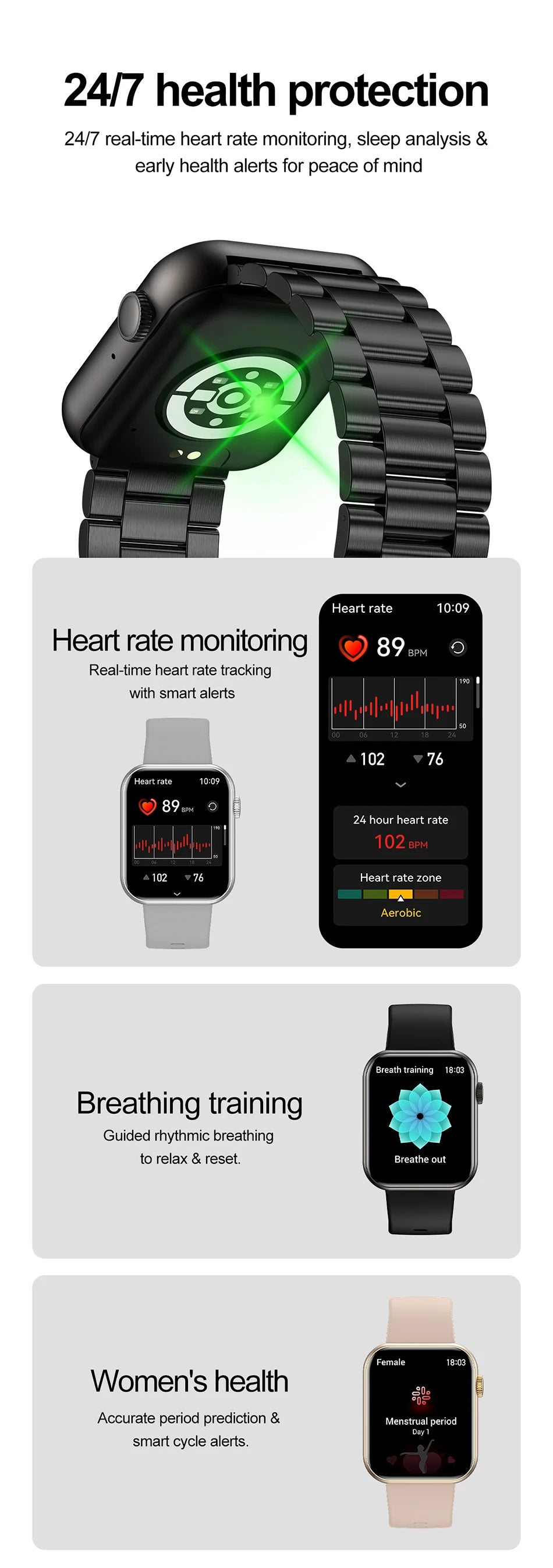 2025 1.9" Smartwatch with Bluetooth Call