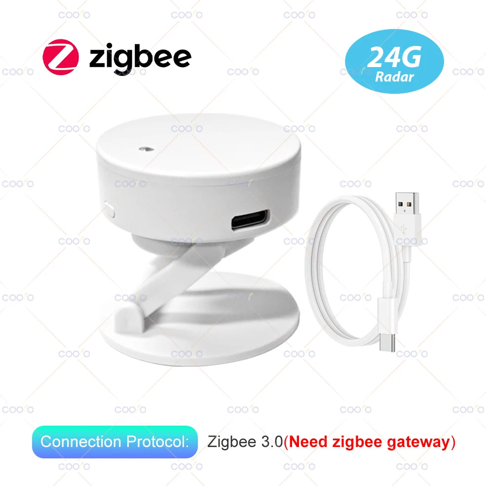 ZigBee WiFi mmWave Motion Sensor – Smart Human Presence Detector
