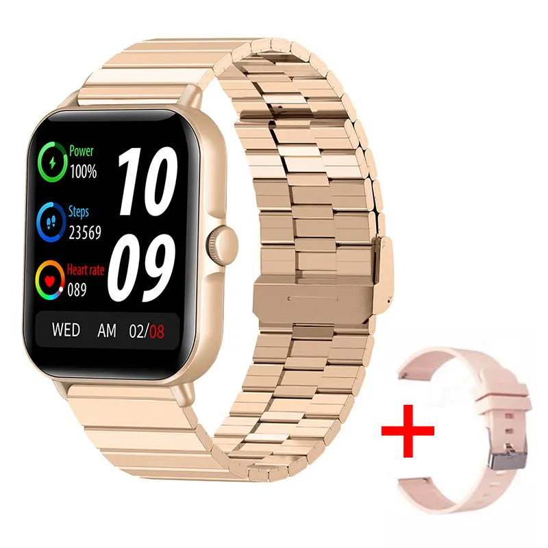 2025 2.01" Smartwatch with Bluetooth & Fitness