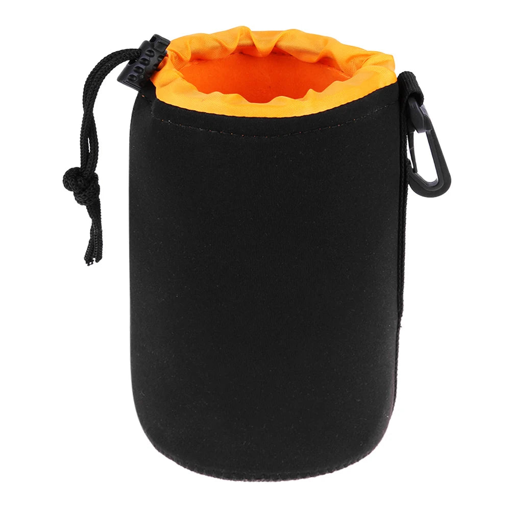 Neoprene Waterproof Camera Lens Pouch – Fits Most DSLR Lenses