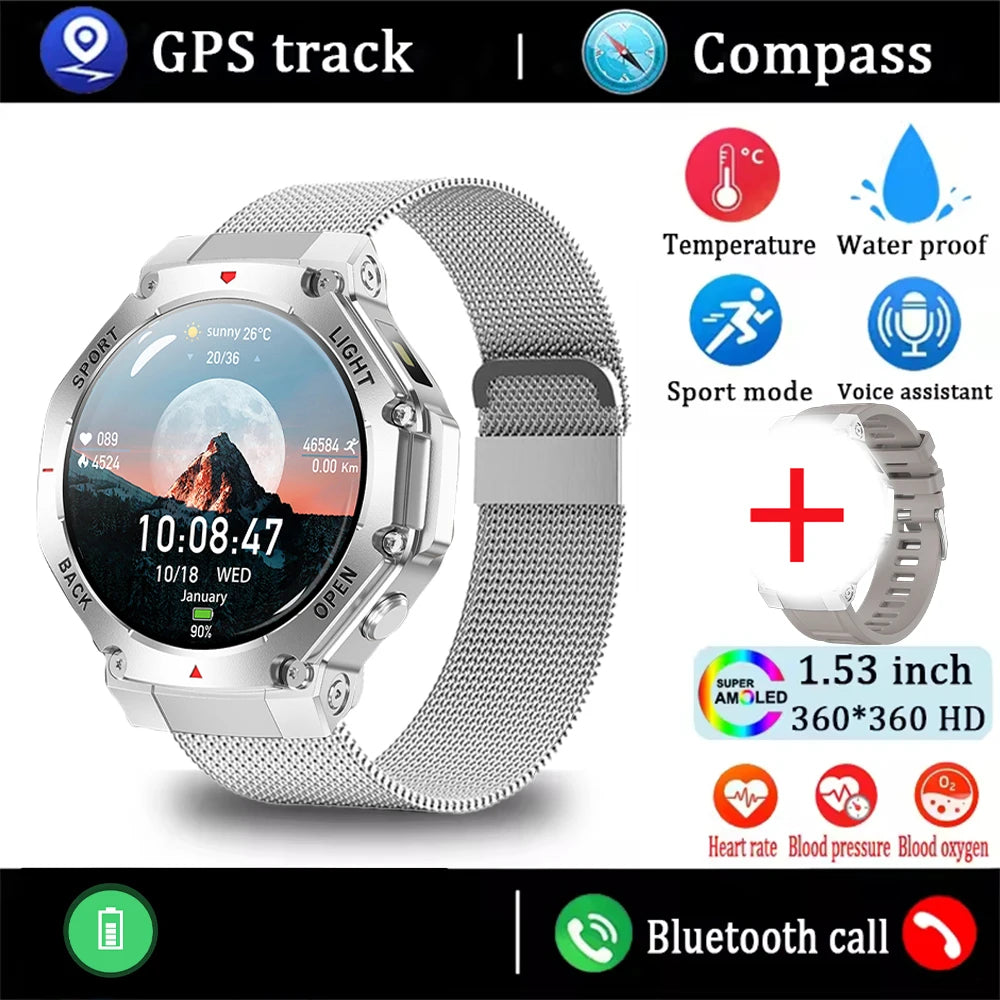 2025 Sports Smartwatch with GPS