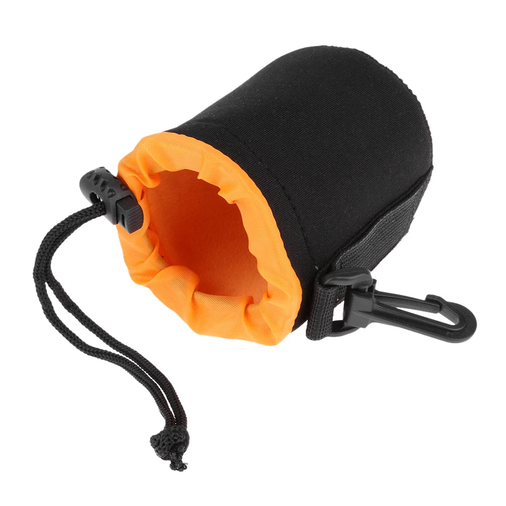 Neoprene Waterproof Camera Lens Pouch – Fits Most DSLR Lenses