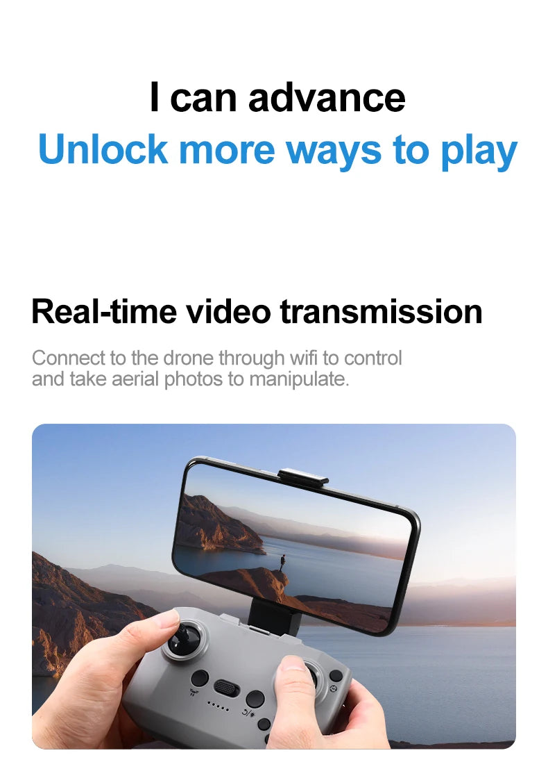 GT3 8K Dual-Camera GPS Drone – Foldable FPV Quadcopter