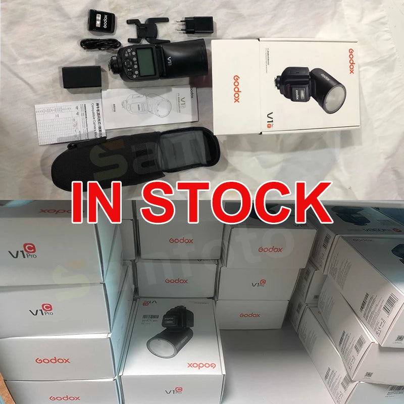 Godox V1 Pro TTL Round Head Camera Flash
