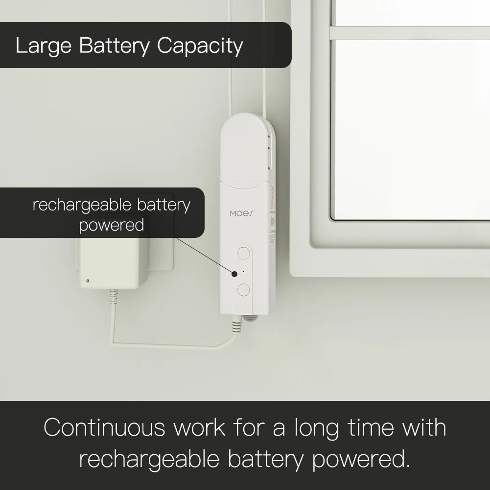 ZigBee Smart Motor for Roller Blinds – Tuya & Voice Control