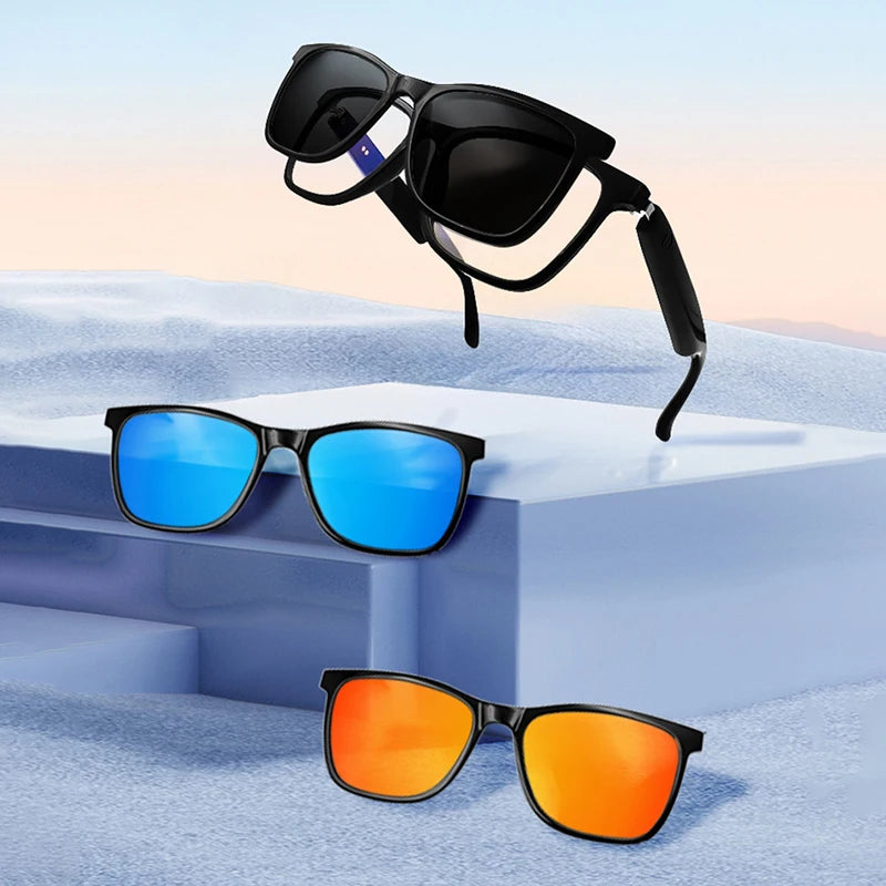 2-in-1 Magnetic Smart Polarized Sunglasses