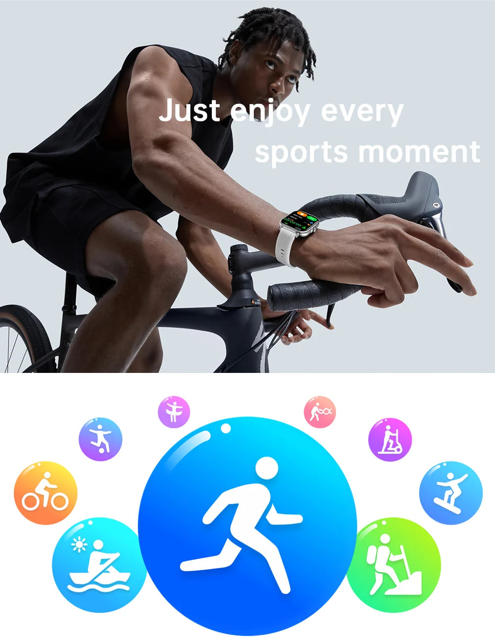 2025 2.01" Smartwatch with Bluetooth & Fitness