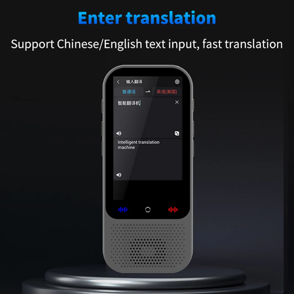S80 Pro Portable Language Translator Device with 138 Languages Voice Translating 16 Offline Translation ChatGPT Function