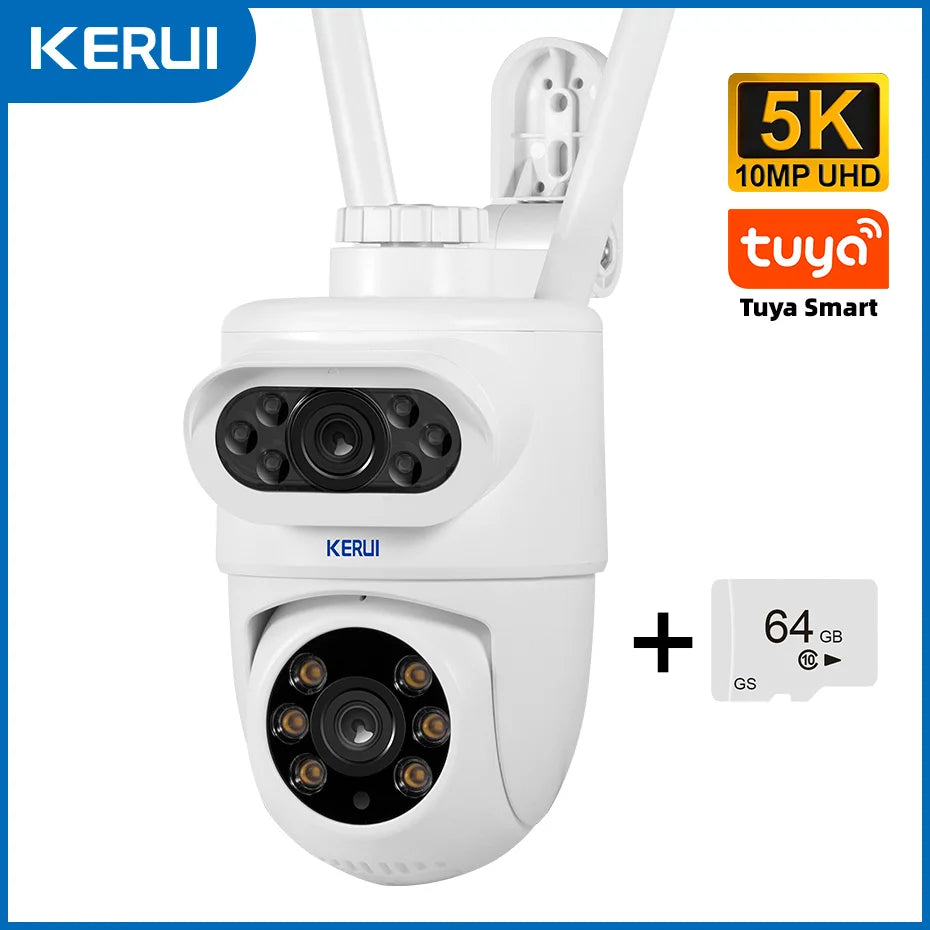 KERUI 4K/5K PTZ WiFi Smart Security Camera