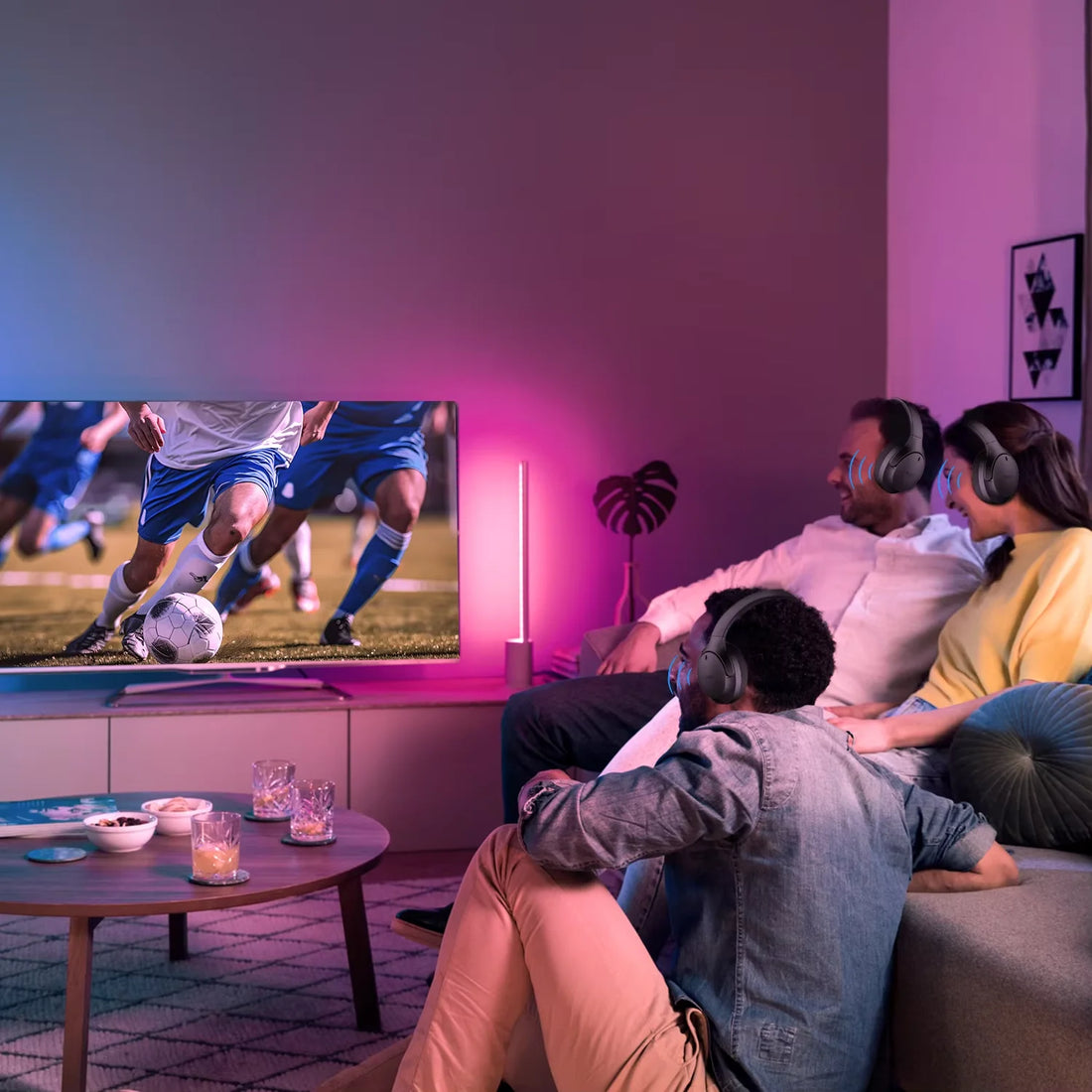 LE Audio Bluetooth 5.4 Over-Ear Headphones QC308