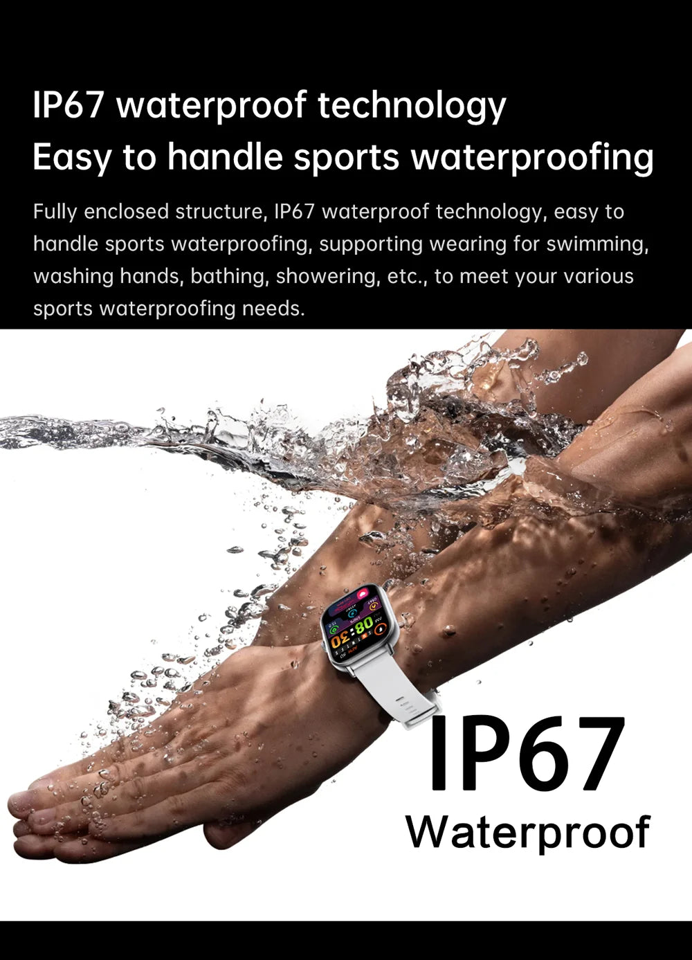 2025 2.01" Smartwatch with Bluetooth & Fitness