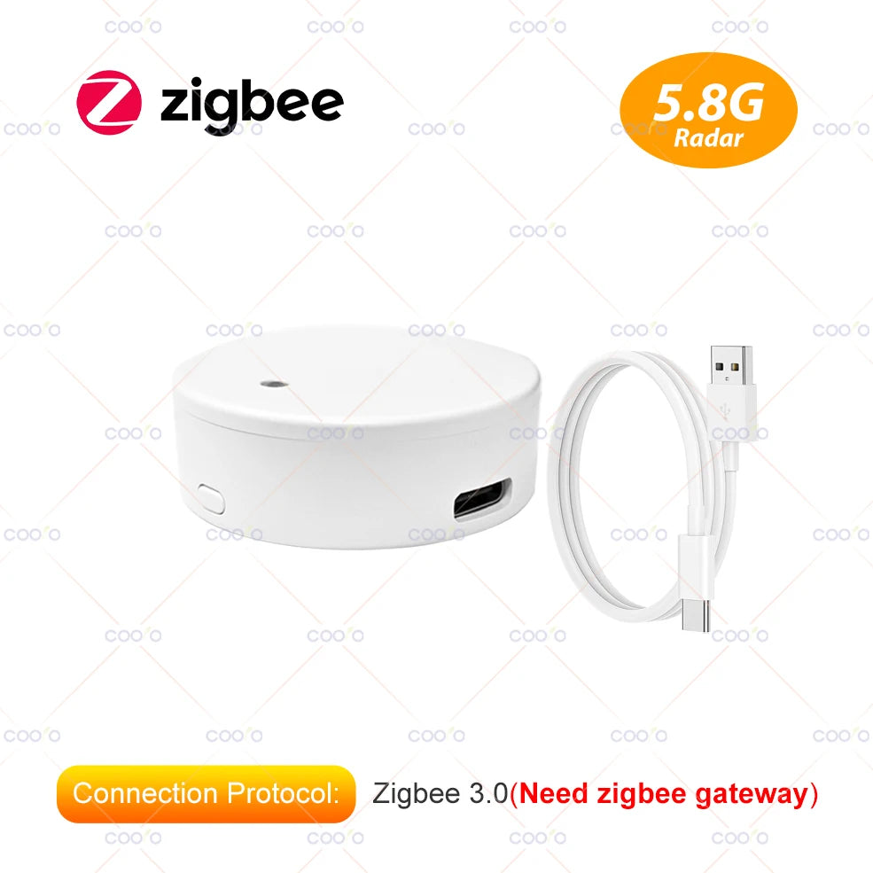 ZigBee WiFi mmWave Motion Sensor – Smart Human Presence Detector
