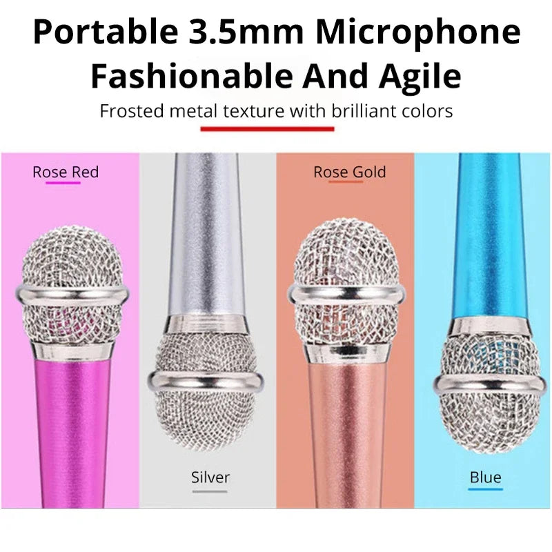Portable 3.5mm Stereo Studio Mic KT