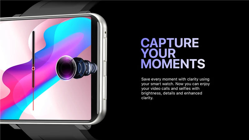 DM100 4G Smartwatch Phone with 2.86" Display – 3GB+32GB