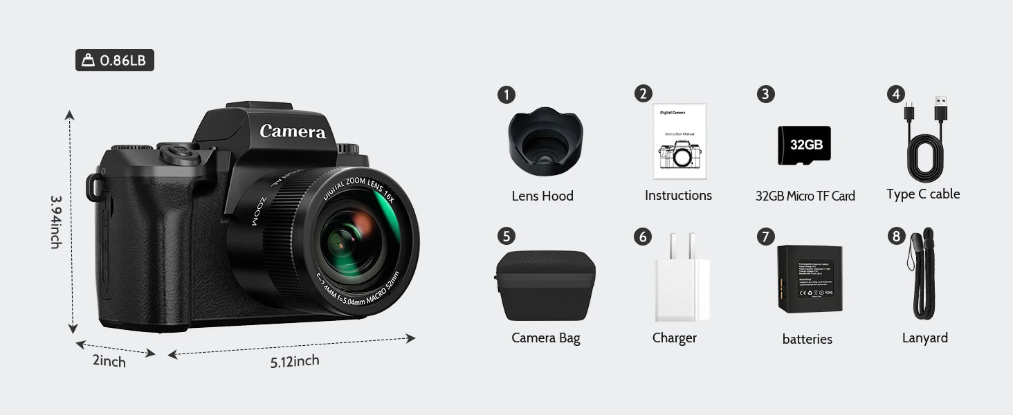 HOT ONE RS Twin Edition – 4K & 5.7K 360 Action Camera with Interchangeable Lenses