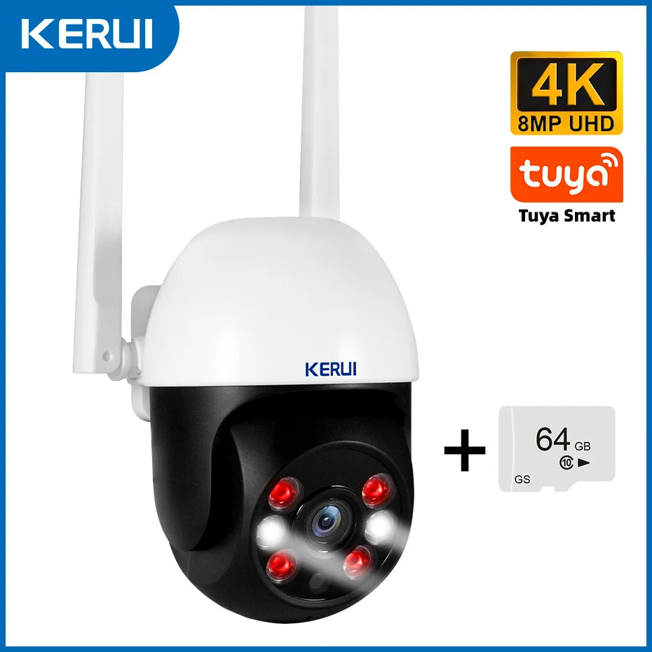 KERUI 4K/5K PTZ WiFi Smart Security Camera