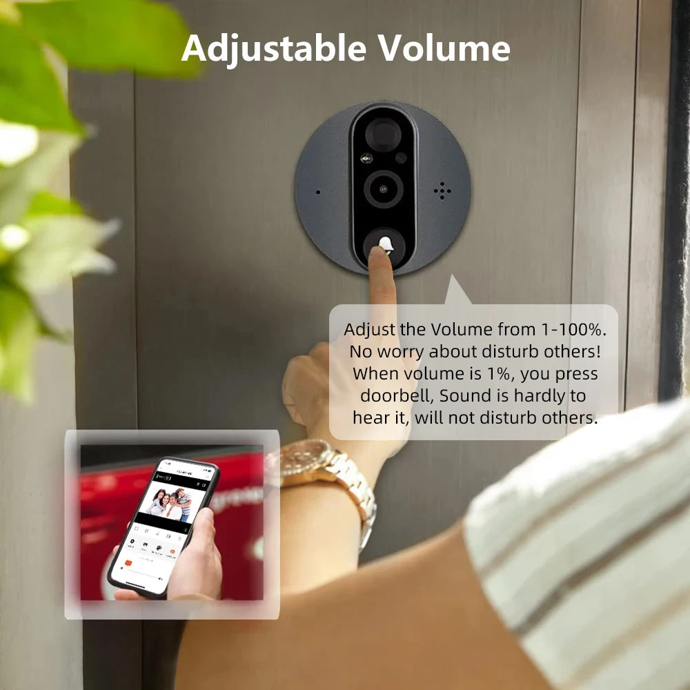 Tuya WiFi Smart Doorbell Camera