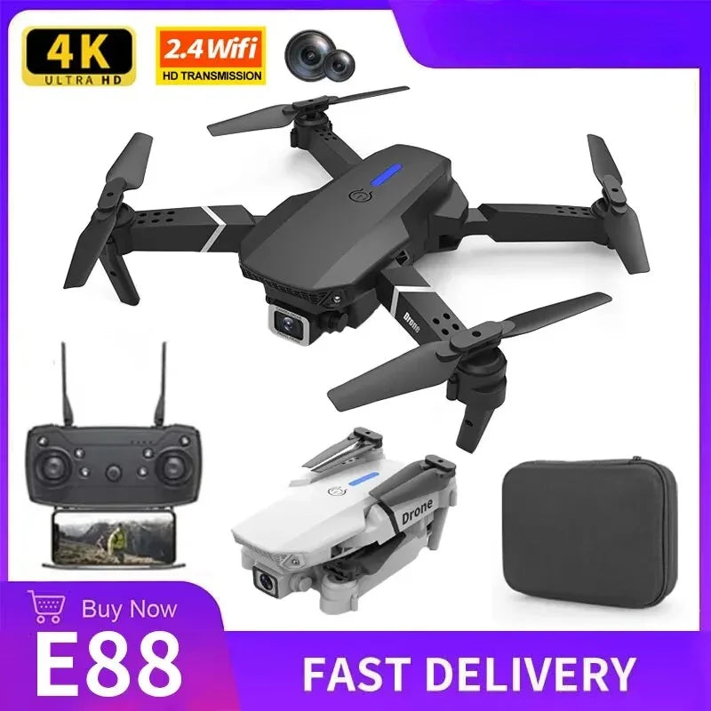 2024 E88 Pro Foldable FPV Drone with 4K Camera