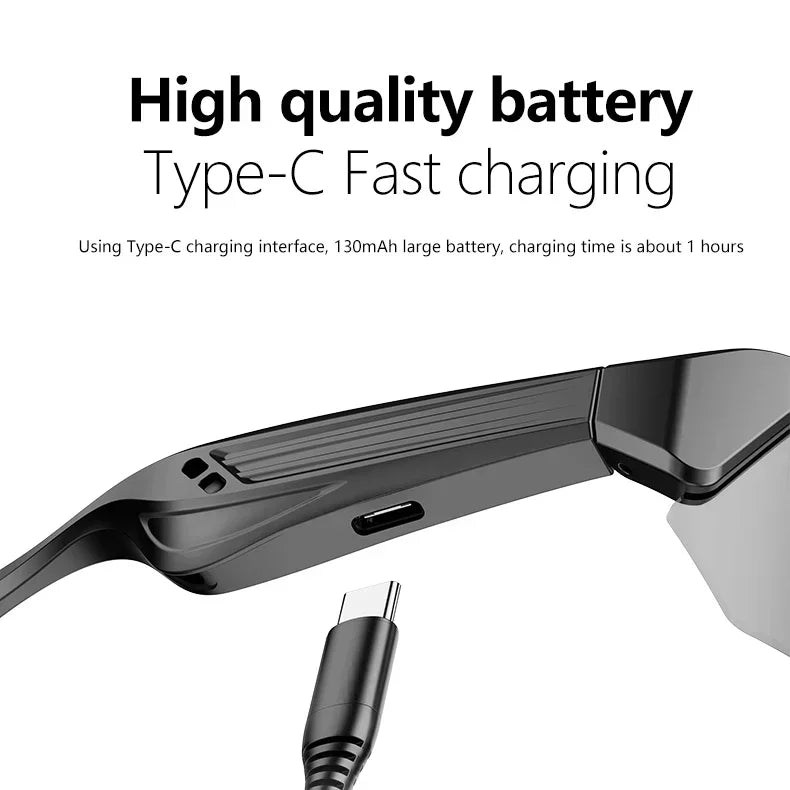YJ006 Bluetooth Smart Audio Glasses for Sports & Driving