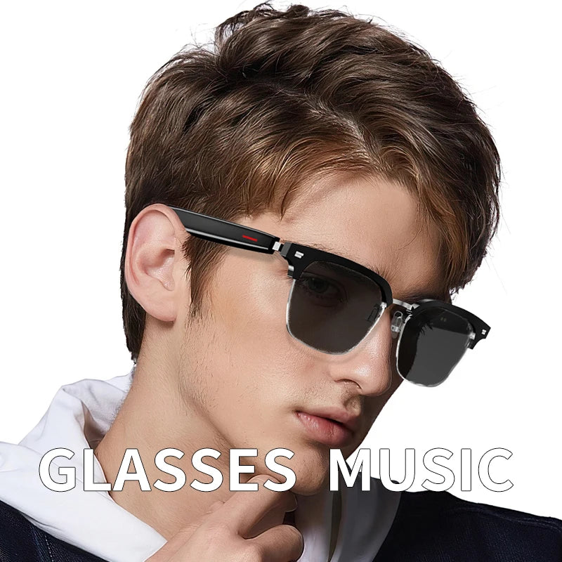 Smart Wireless Bluetooth Sunglasses for Music & Calls