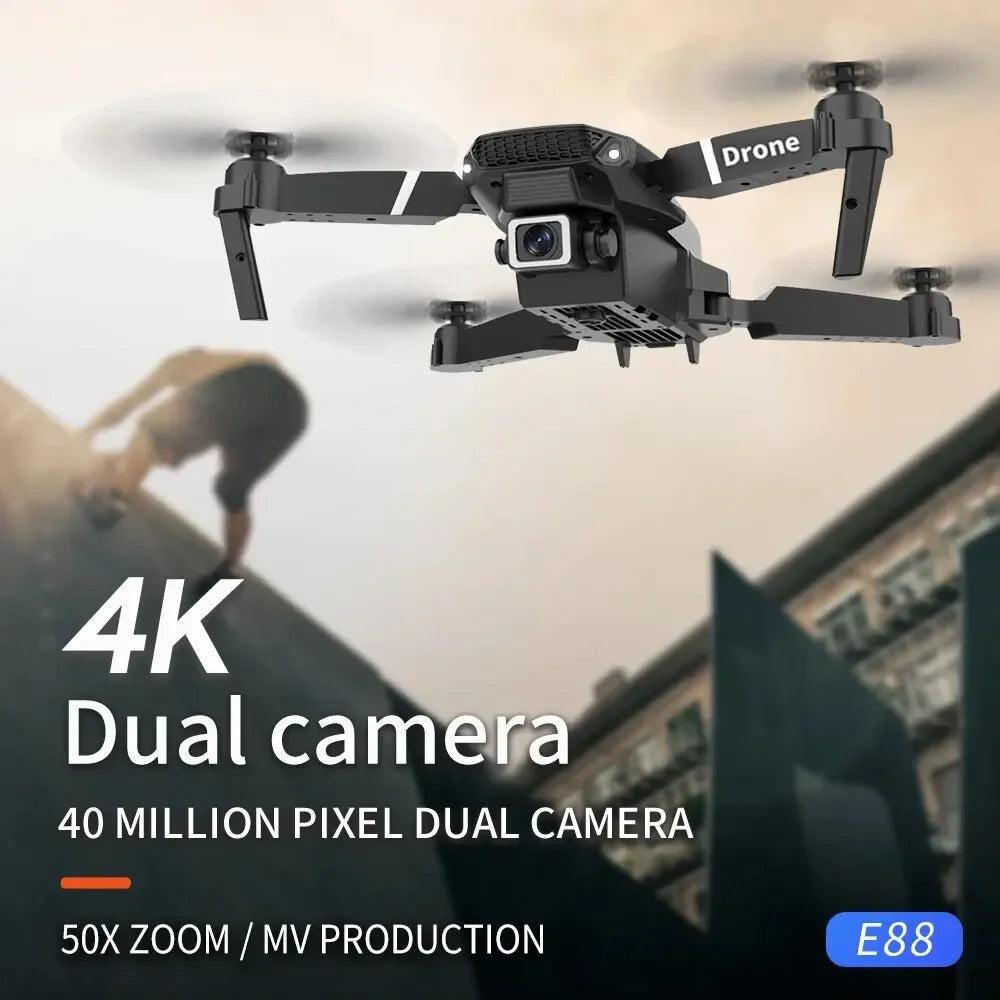 2024 E88 Pro Foldable FPV Drone with 4K Camera