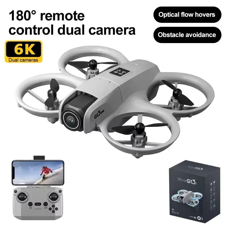 GT3 8K Dual-Camera GPS Drone – Foldable FPV Quadcopter