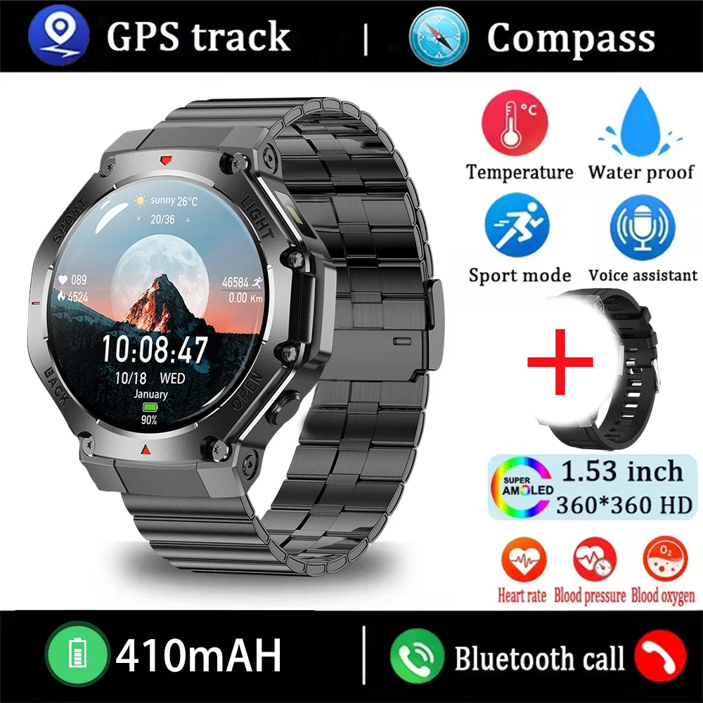 2025 Sports Smartwatch with GPS