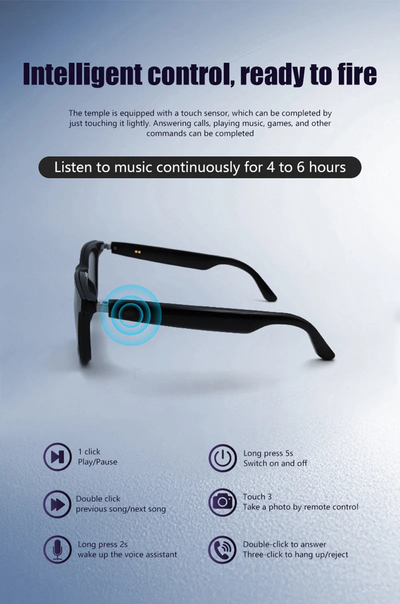 2-in-1 Magnetic Smart Polarized Sunglasses