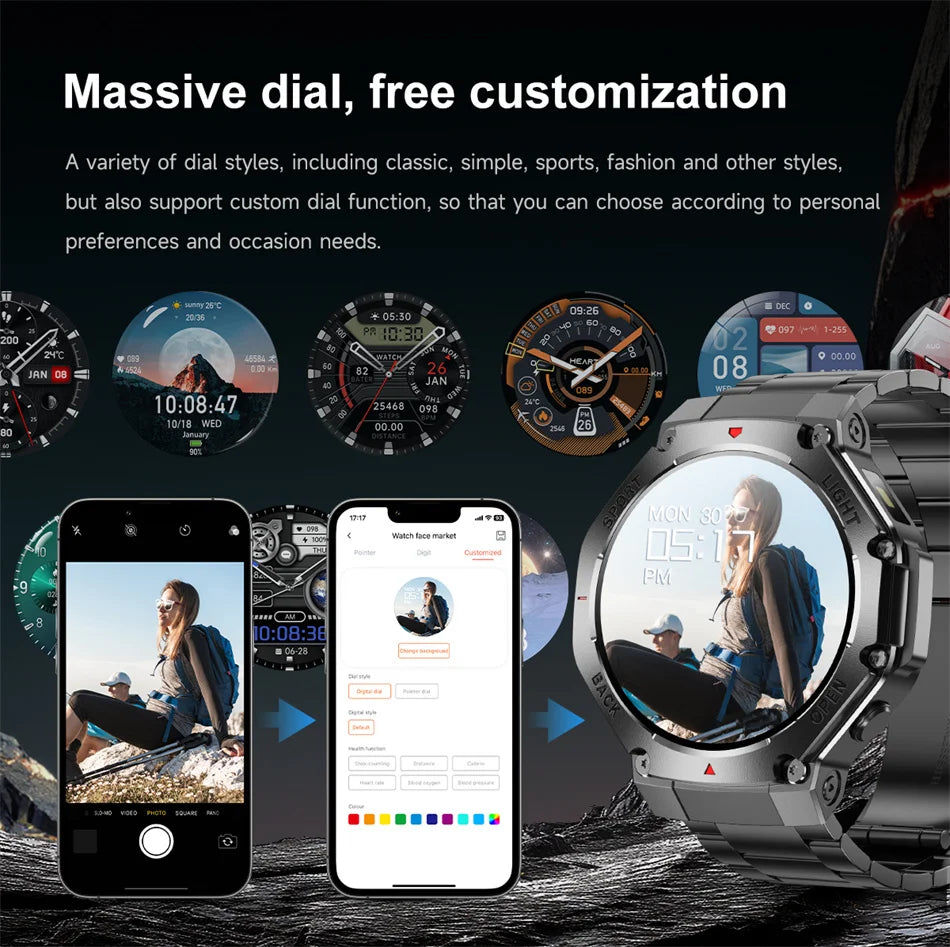 2025 Sports Smartwatch with GPS