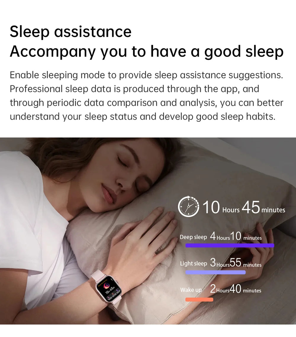 2025 2.01" Smartwatch with Bluetooth & Fitness