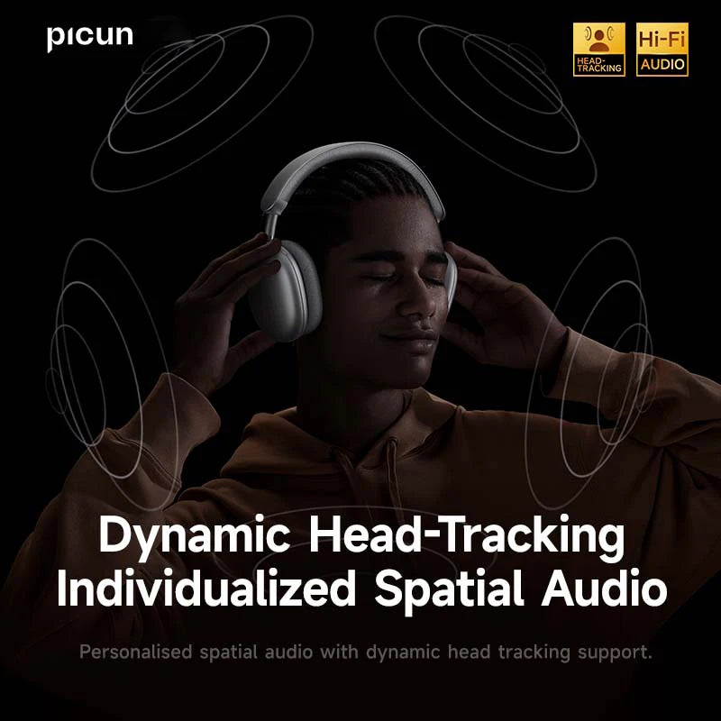 Picun F8 Pro ANC Wireless Headphones with 3D Audio