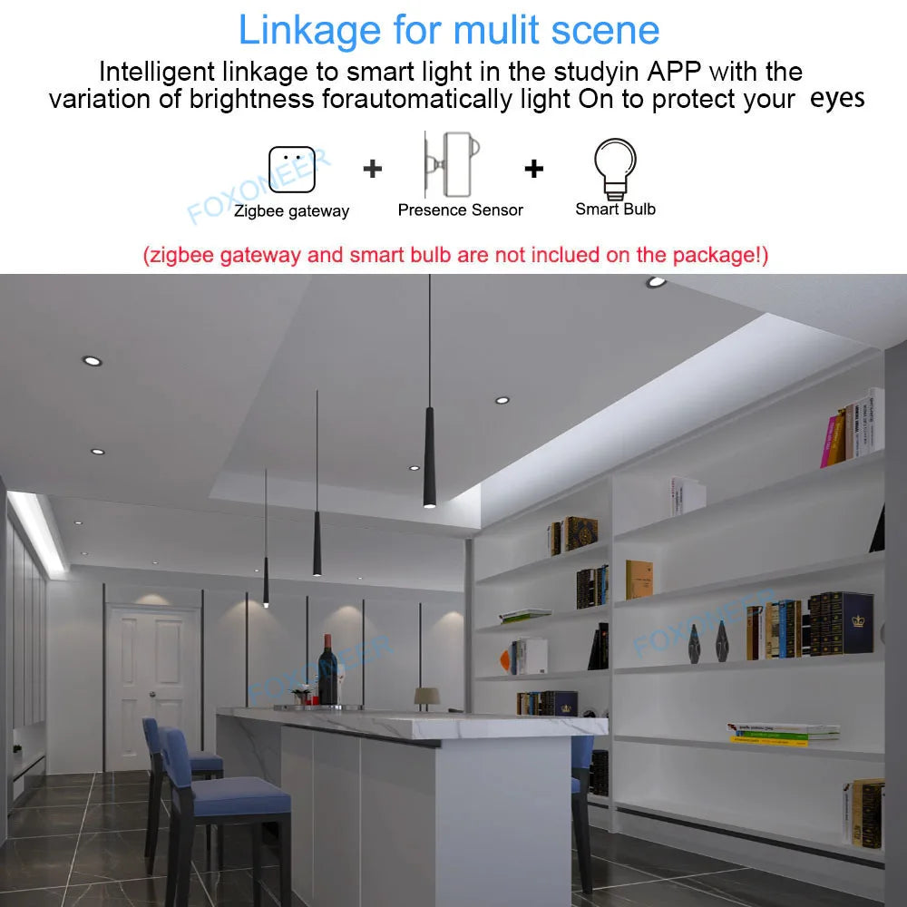 Zigbee Human Presence & Motion Sensor