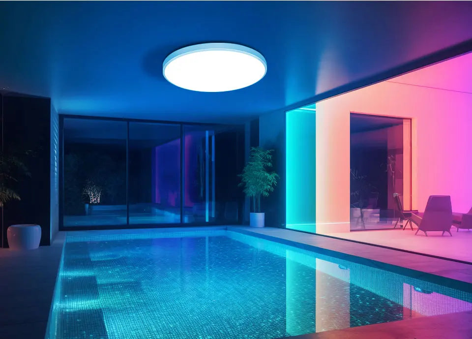 Smart WiFi 24W LED Ceiling Light Round Panel