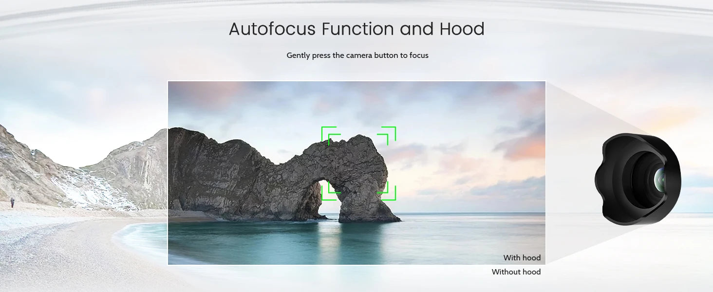 HOT ONE RS Twin Edition – 4K & 5.7K 360 Action Camera with Interchangeable Lenses