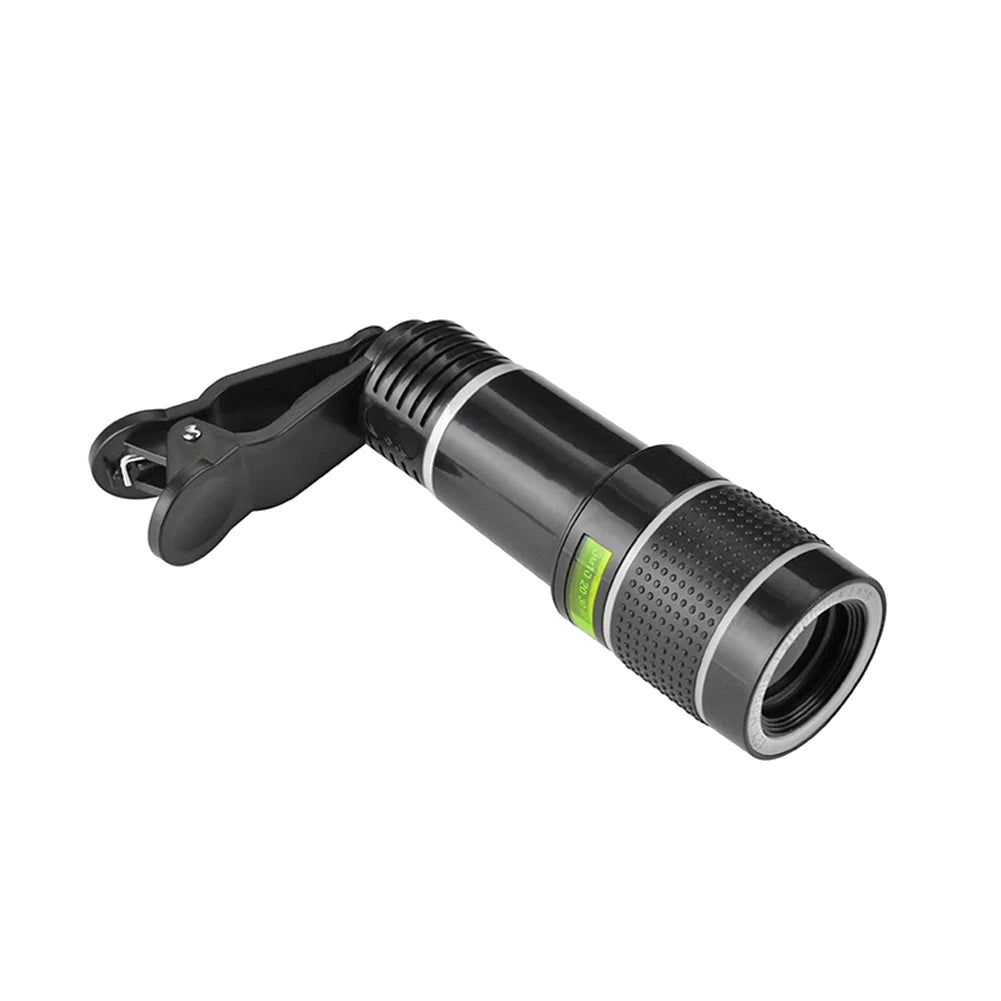 20X Monocular Clip-On Telescope Lens for Phones