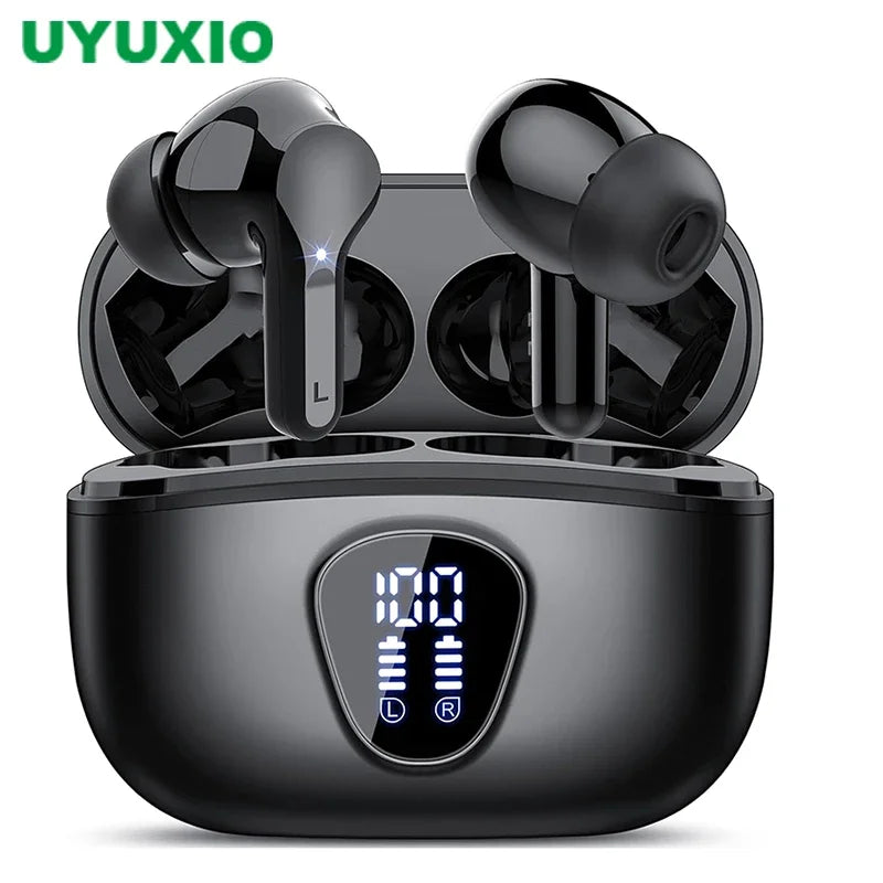 Wireless HiFi Earbuds BT5.3 with ENC & LED Display