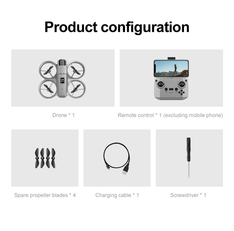 GT3 8K Dual-Camera GPS Drone – Foldable FPV Quadcopter