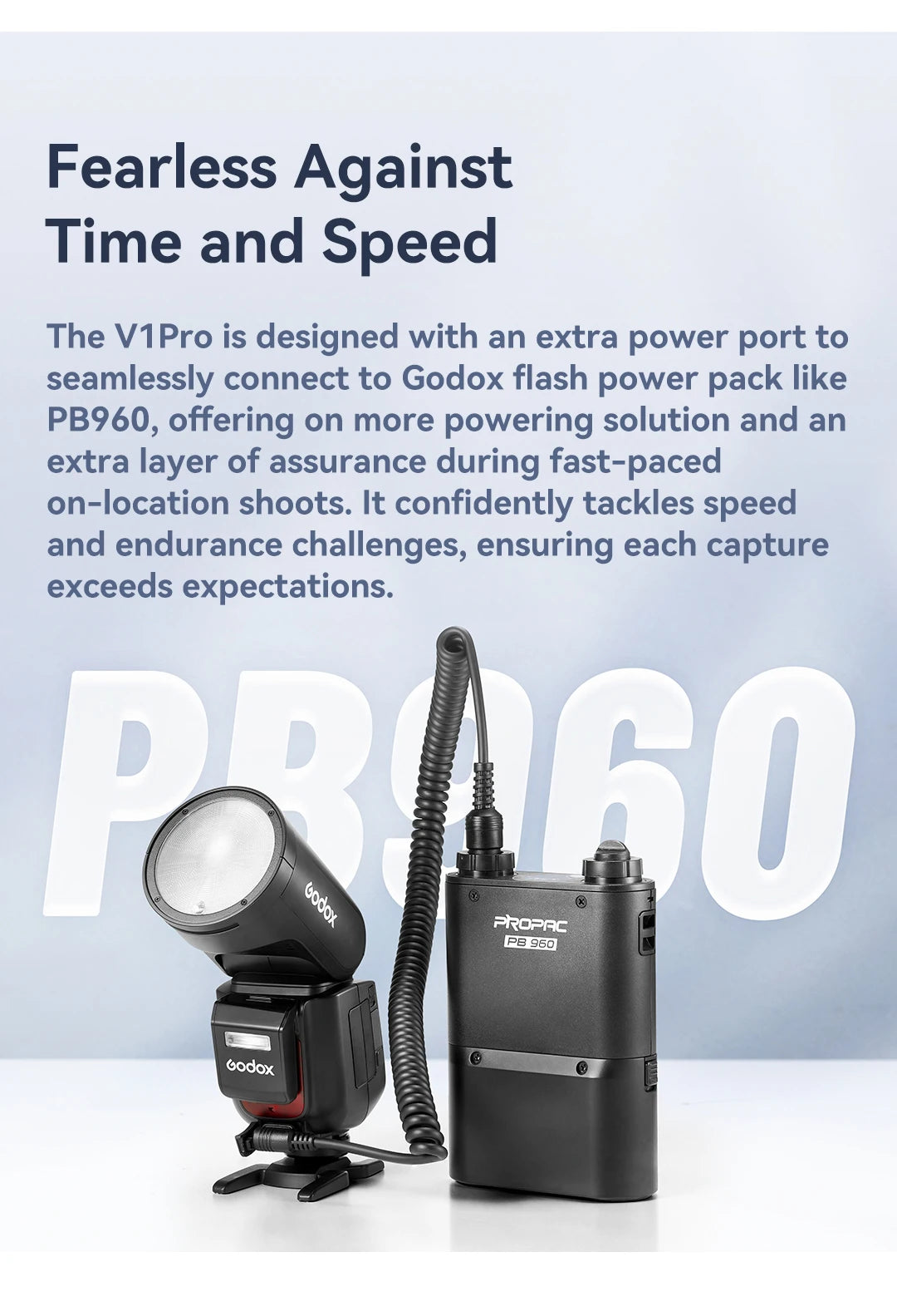 Godox V1 Pro TTL Round Head Camera Flash
