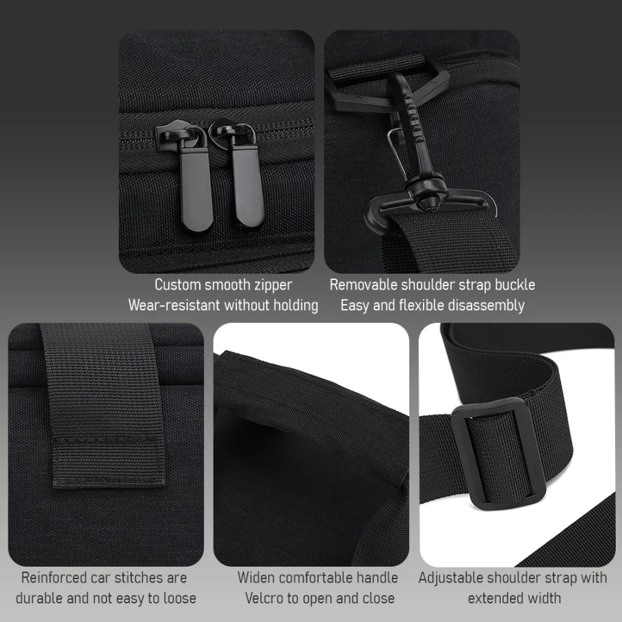 Camera Bag Travel Camera Shoulder Bag Water-resistant Shock-proof for Mirrorless Camera w/ Removable Dividers And Shoulder Strap