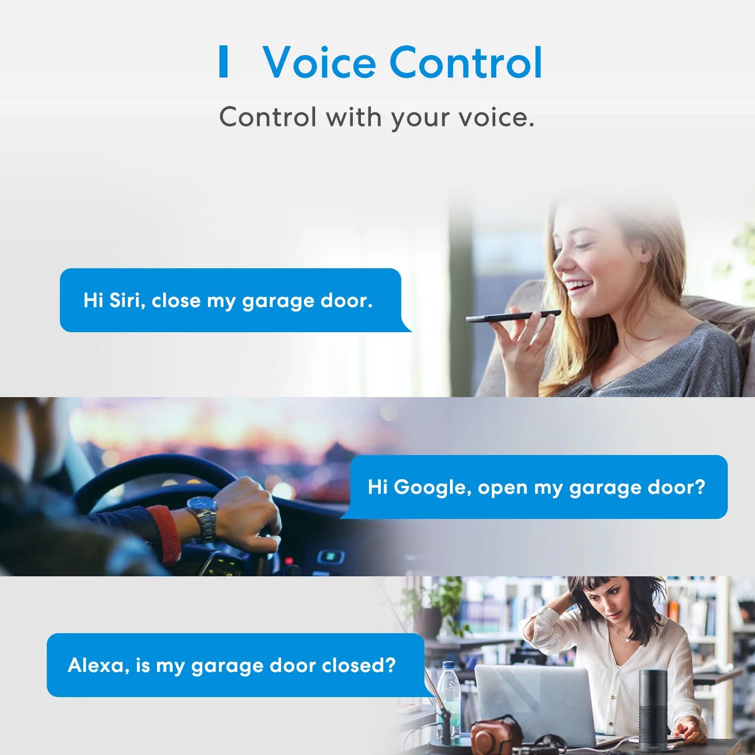 Meross Smart WiFi Garage Door Opener – HomeKit Compatible