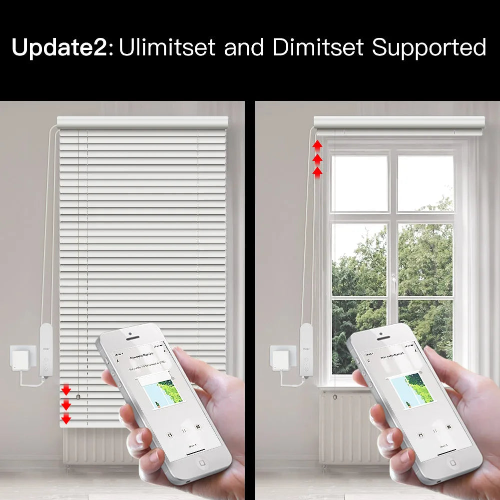 ZigBee Smart Motor for Roller Blinds – Tuya & Voice Control