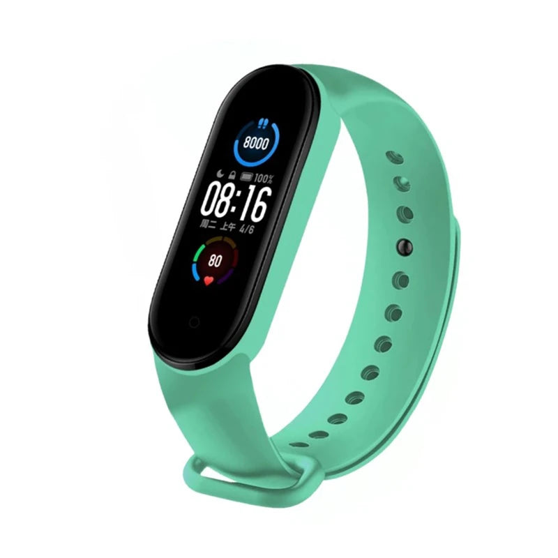 M6 Fitness Smartwatch with Heart Rate & BP Monitor