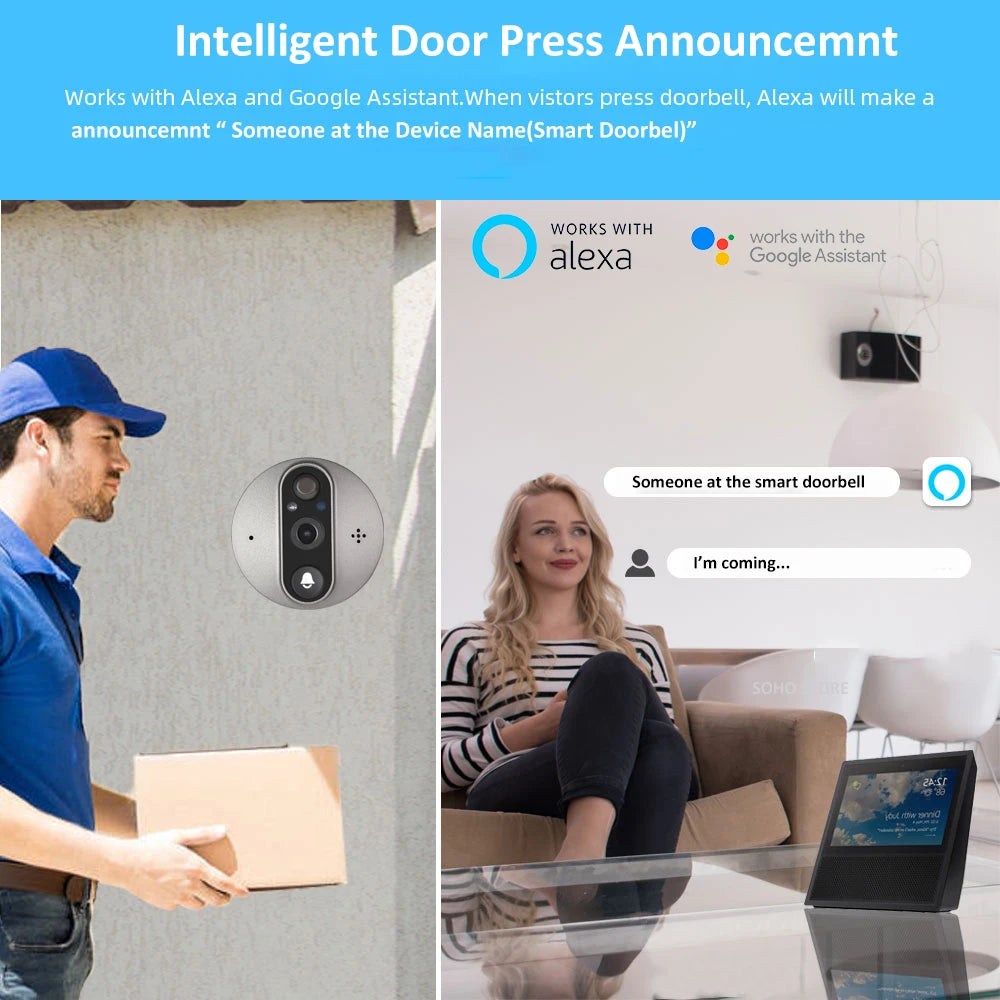Tuya WiFi Smart Doorbell Camera