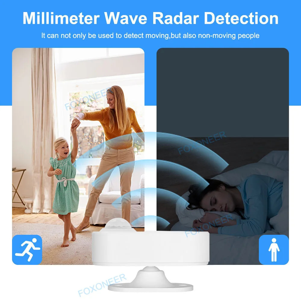 Zigbee Human Presence & Motion Sensor