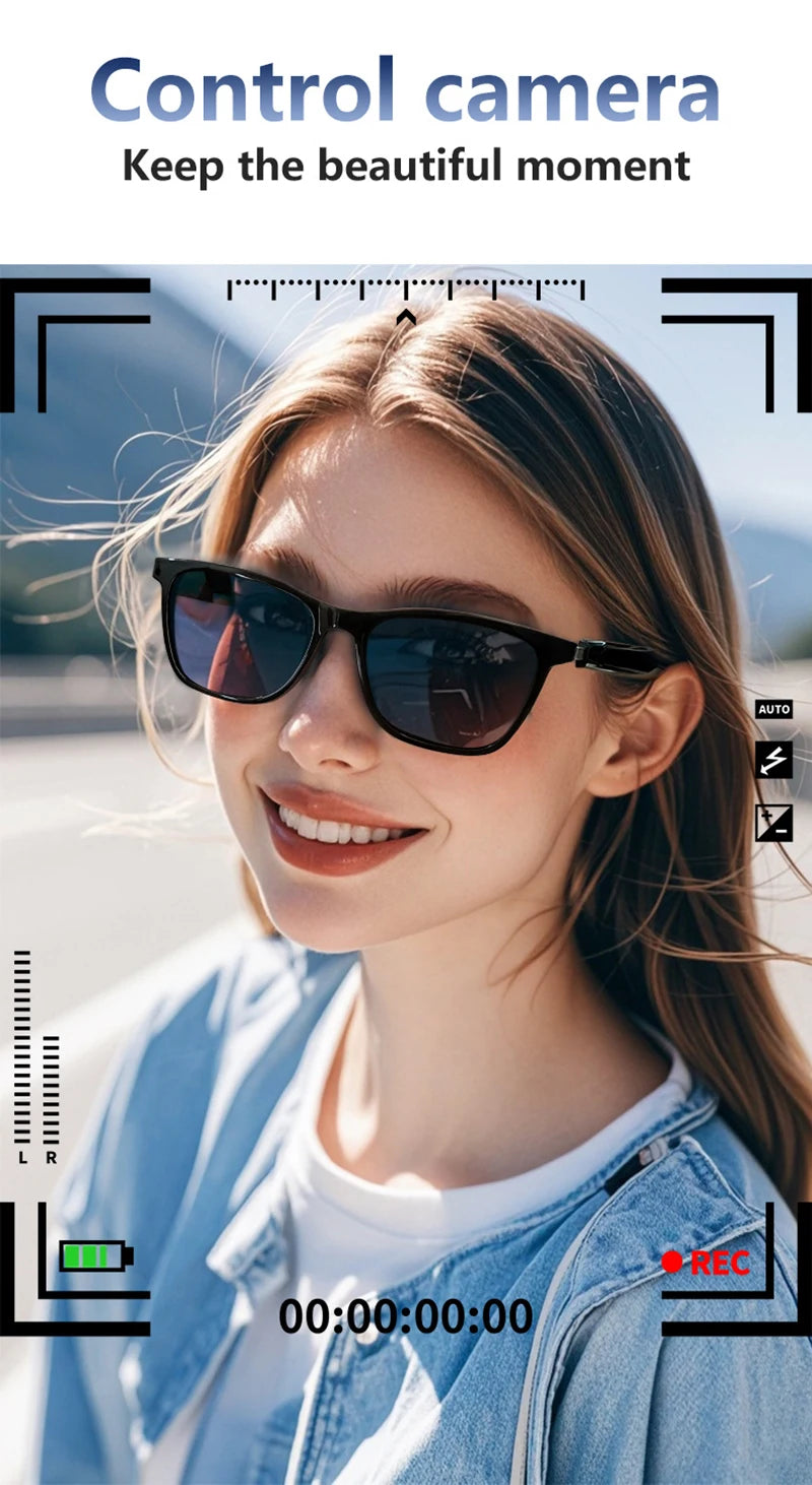 2-in-1 Magnetic Smart Polarized Sunglasses